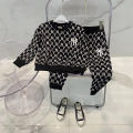 (Preorder) New Boys and Girls Cotton Embroidered Sports Two-piece Set, Soft and Comfortable. 