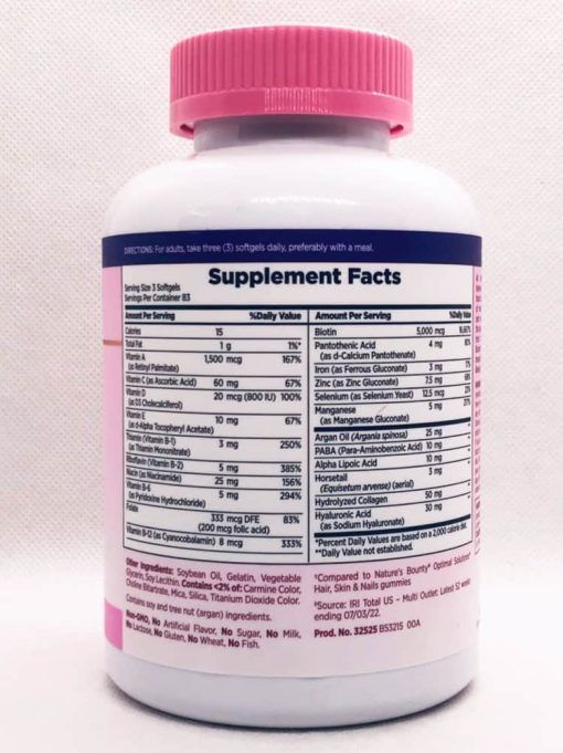 Nature's%20Bounty%20Hair%20Skin%20and%20Nails%205000%20mcg%20of%20Biotin%20-%20250%20Liquid%20Softgels%20Extra%20Strength%20-%20Image%203