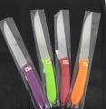 Flower Rose Stainless steel Kitchen Knife 21cm(Random Color). 