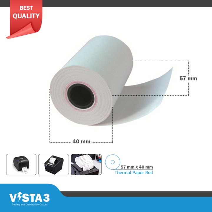 ( 20 Rolls) 57 x 40 Get Paper Roll, Thermal Receipt Paper, POS Paper Slip Paper, Bluetooth Printer roll,  (Price is for 20 Rolls)