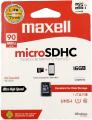 Maxell Micro SD Class10 16GB (Taiwan). 