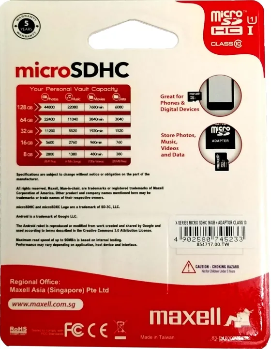 Maxell%20Micro%20SD%20Class10%2016GB%20(Taiwan)%20-%20Image%204