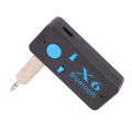 Car Bluetooth audio receiver Bluetooth hands-free calling X6 Bluetooth adapter can be inserted TF card portable playback. 