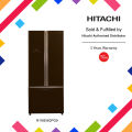 Hitachi Refrigerator R-WB560PG9 (Glass Brown). 