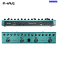 Anedshaop M-VAVE Tank-G Guitar Multi-Effects Pedal Rechargeable 36 PresetsSpecial 9 Preamp Slots 8 IR Cab Slots 3 Modulation/Delay/Reverb Effects. 