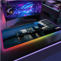 【I was hyLed uL】Scanias Truck Led Mouse Pad Rgb Rug Mouse Mat Laptop Pc Gaming Accessories Keyboard Mat Play Mat with Backlight for Bears Pc. 