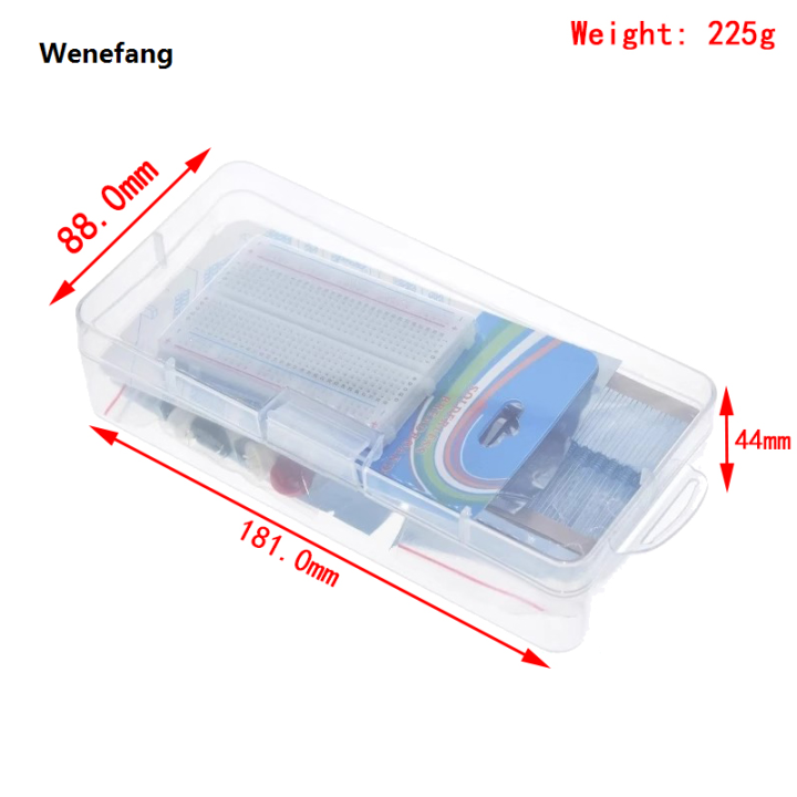Wenefang%20Basic%20Starter%20Kit%20for%20Arduino%20Uno%20Set%20R3%20DIY%20Fifty%20percent%20discount%20Kit%20-%20R3%20Board%20/%20Breadboard%20+%20Retail%20Box%20-%20Image%202