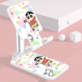 Crayon Shinchan Desktop Mobile Phone Stand Suitable For IPhone IPad Cartoon Cute Lift Stand Multi-function Folding Stand. 