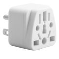 US Plug Adapter EU/UK/AU to USA (Type B), Charger Converter White. 