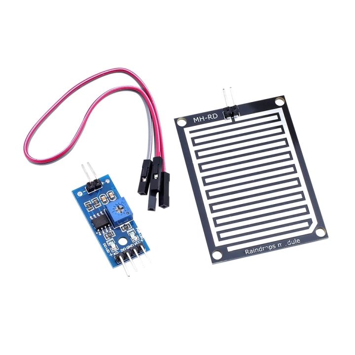 Rain Raindrops Detection Sensor Rain Module Weather Humidity Module ...