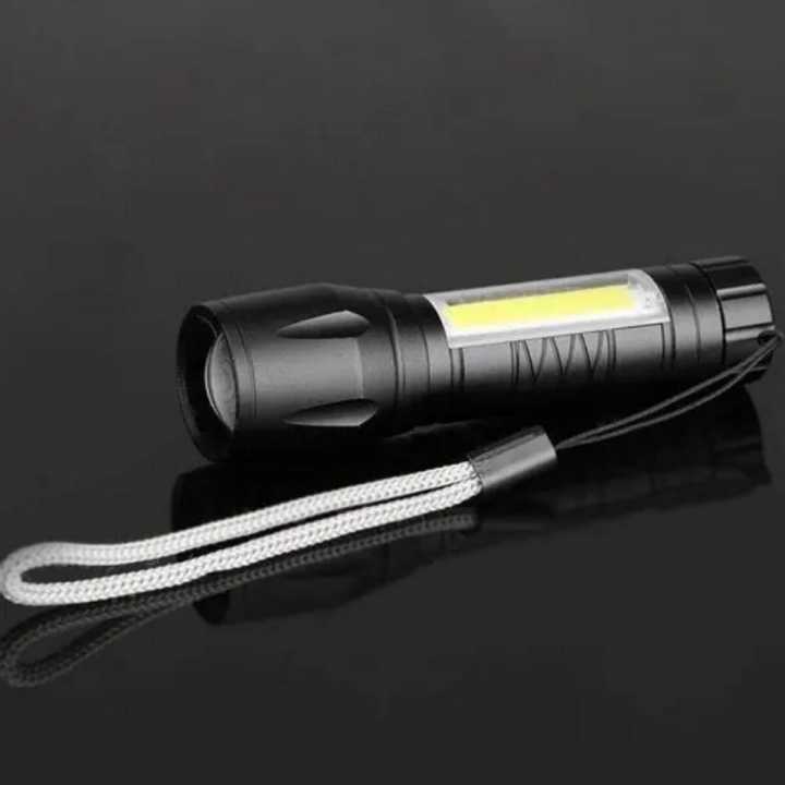 Ez Mini Rechargeable LED Tactical Flashlight Powerful Torch Mini Pocket