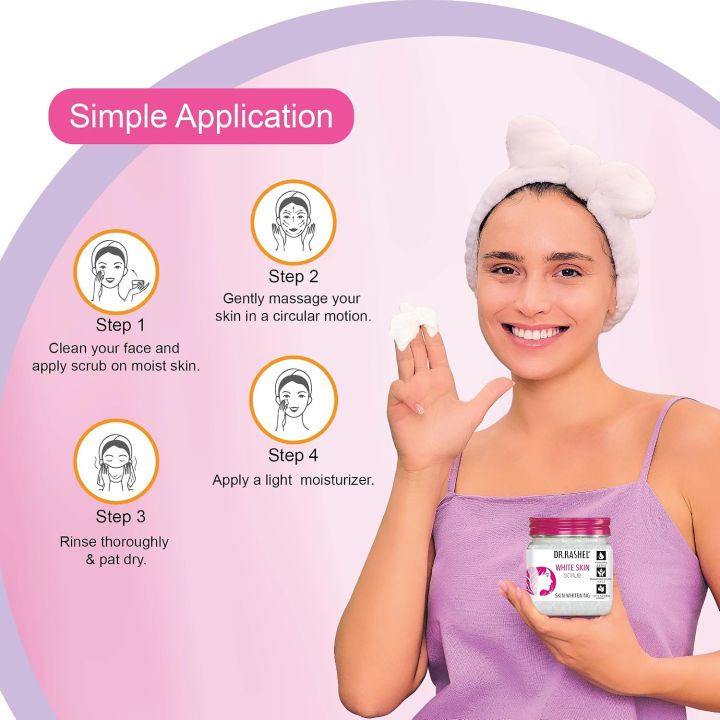 DR%20RASHEL%20White%20Skin%20Scrub%20-%20380ml%20%7C%20Face%20&%20Body%20Exfoliating%20Scrub%20%7C%20Niacinamide%20&%20Arbutin%20Dark%20Spot%20&%20Pigmentation%20Control%20%7C%20Paraben%20&%20SLS%20Free%20-%20Image%203