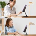 Alloy Mobile Phone Stand Holder 360° Rotatable Mobile Stand for Table Mobile Holder, Adjustable Height & Tilting, Metal base plastic body Phone Stand. 