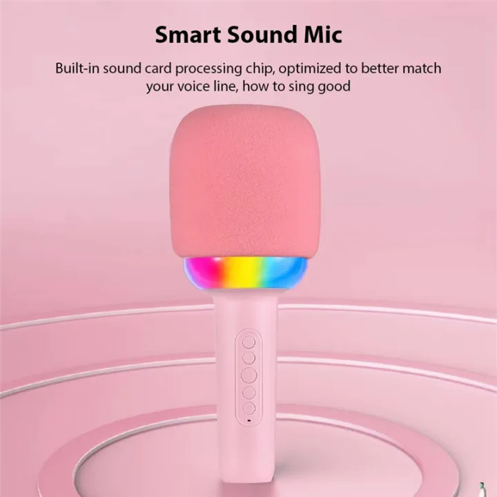 Speaker%20Portable%20Handheld%20Noise%20Reduction%20LED%20Lights%20Wireless%20BT%20Microphone%20for%20Home%20Blue%20-%20Image%207
