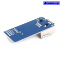 Anedshaop USR-ES1 W5500 SPI to LAN Ethernet Network Module Converter TCP men>men IP 51/STM32 SPI Interface W5100 For Arduino Internet of Things. 