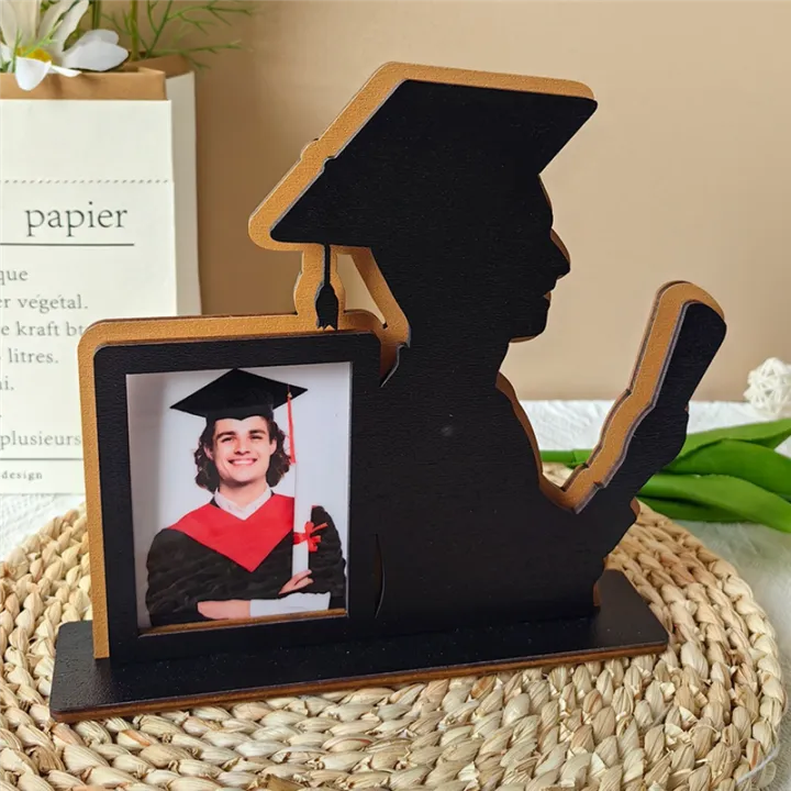 Boys%20Photo%20Holder%20Wooden%20Table%20Graduation%20Picture%20Frame%20Home%20Desktop%20Ornaments%20Fits%20Vertical%20Portrait,E%20-%20Image%207