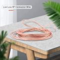 RG316 Coax Coaxial Cable Lead Low Loss RF Connector Wire 10M Long. 