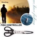 Wenefang Multifunctional Fishing Pliers Gripper Stainless Steel Fishing 2025 New Plier Scissors Tackle Accessories for Fisherman Angler. 