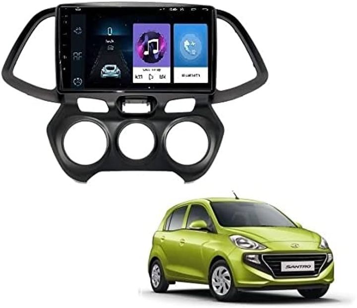 Hyundai%20Santro%202018%20:%209"%20Android%20Stereo%20Player%20With%20Frame%20-%20Image%204