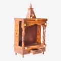 Tan Wooden Miduim Size Temple. 