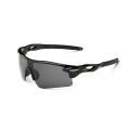 Sports Sunglasses & Windproof Bicycle Riding Sunglasses For Unisex | Black Polycarbonate UV Protection Outdoor Adventure Sunglasses. 