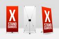 Display X-stand Banner Standee. 