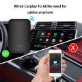 Car Wireless Box Module Adapter Car with Wired USB Interface Upgraded to Wireless Durable Easy Install Easy to Use. 