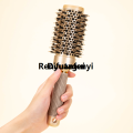 Difutagui 4 Sizes Professional Salon Styling Tools Round Hair Comb Nylon High Quality Profesional Hair Rolling Comb Thermal Aluminum Tube Barrel Hair Curly Tool. 
