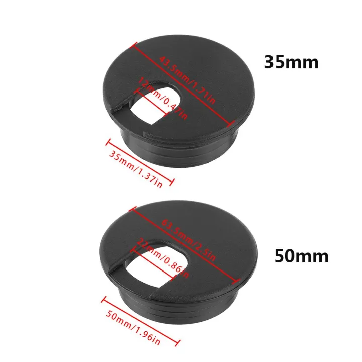 35/50mm%20Tidy%20Organizer%20Cable%20Clamp%20Office%20Computer%20Grommet%20Line%20Box%20Desk%20Table%20Cable%20Fastener%20Wire%20Hole%20Cover%20-%20Image%203