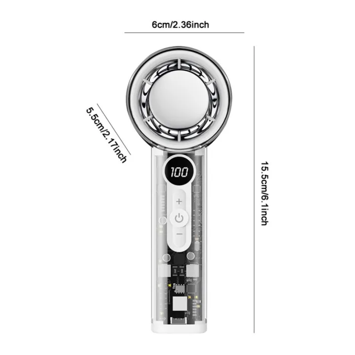 Powerful%20Turbo%20Fan%20Semiconductor%20Refrigeration%20High-speed%20Electric%20Fan%20Rechargeable%20LED%20Digital%20Display%20Portable%20Handheld%20Fan%20100%20Wind%20Speeds%20Low%20Noise%20Outdoor%20Small%20Fan%20For%20Travel%20Camping%20-%20Image%202