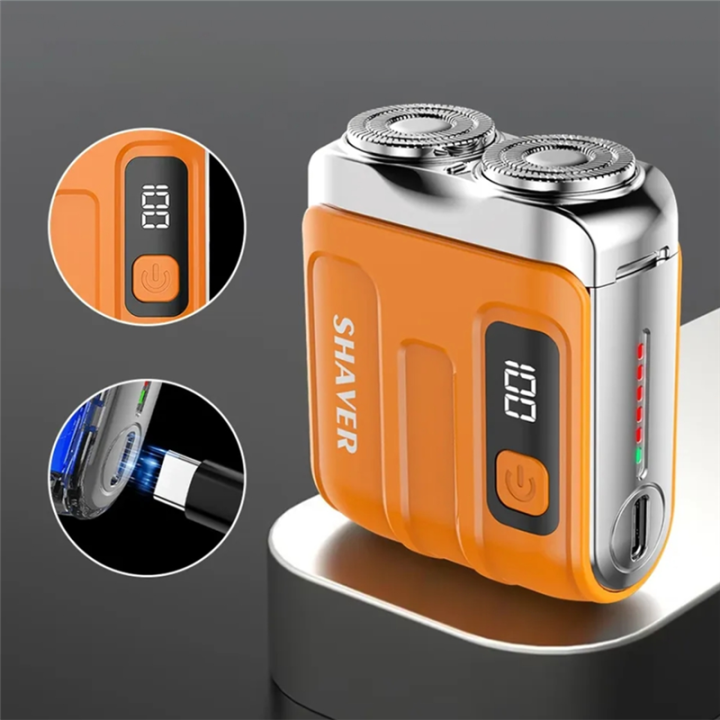 NAMUNY%20Electric%20Smart%20Shaver%20Home%20Portable%20Shaver%20Digital%20Display%20Mini%20Rechargeable%20Shaver%20Powerful%20Shaver%20Men'S%20Gift%20-%20Image%204