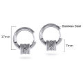Sales promotion mens 925 boys hikaw drying kpop men's allergy suit men's qingwen simple stud earrings men's pierced stainless steel earrings cool low iareng round silver earrings special. 