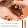 Difutagui High Quality 3Pcs Wooden Acupuncture Massage Stick Spa Body Fascia Acupoint Trigger Point Foot Physiotherapy Reflexology Health Care Tools. 