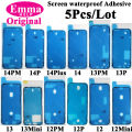 5Pcs Waterproof Sticker for iPhone 13 12 11 Pro Max 14Plus 3M Adhesive LCD Screen Frame Seal Repair Adhesive iphone Acccessories. 