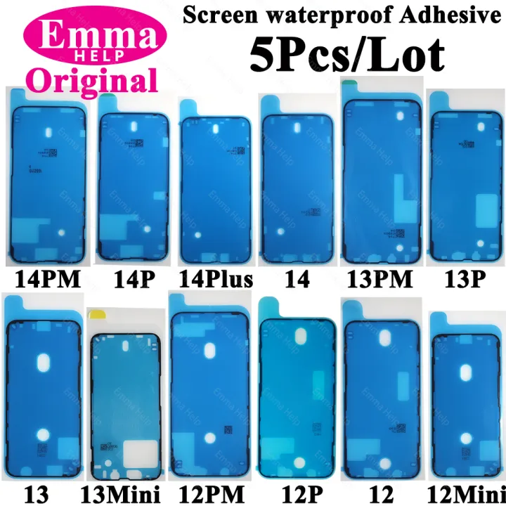 5Pcs%20Waterproof%20Sticker%20for%20iPhone%2013%2012%2011%20Pro%20Max%2014Plus%203M%20Adhesive%20LCD%20Screen%20Frame%20Seal%20Repair%20Adhesive%20iphone%20Acccessories%20-%20Image%203