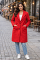 Women’s Premium Wool Long Coat  Warm Winter Overcoat for Girls. 