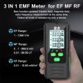 R&D RD630 Electromagnetic Field Radiation Detector Tester EMF Meter Multifunctional Handheld Portable Radio Frequency Warn Meter. 