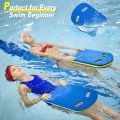PKB Safety Swimming Training Aid Kick Board U Design High Buoyancy Swim Kickboard Float Swim Training Equipment with Integrated Hole Handle for Kids Beginner Class Pool, Eva Foam, 15.75" x 11.81". 