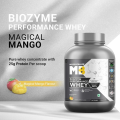 MuscleBlaze Biozyme Performance Whey Protein 2kg Mango Flavor Labdoor USA Certified with 25g Protein 11.75g EAA 5.5g BCAA 4.4g Glutamine. 