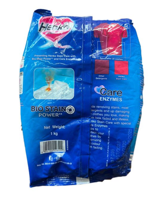 Henko%20Stain%20Care%20Special%20Offer%20Pack%20Washing%20Powder%201%20Kg%20-%20Image%202