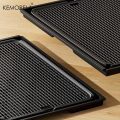 QibeistoeHot Selling KEMORELA 2-in-1 Dog Potty Tray And Cat Litter Mat Non-Slip Waterproof Soft Paw-Friendly Grid Pattern for Easy Cleaning. 