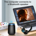 1 PCS USB Dongle Adapter Bluetooth 5.4 Black for PC Wireless Mouse Speaker Keyboard Bluetooth Audio Receiver Transmitter Driver Free. 