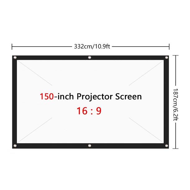 150%20Inch%20Projector%20Screens%2016:9%20Canvas%20Fabric%20Portable%20Curtain%20Foldable%20Lightweight%20Ceiling%20Wall%20Mounted%20Home%20Theater%20-%20Image%203