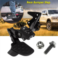 Ktteay Rear Bed Bumper Bar Step Pedal for Ram 1500 DT Dual Exhaust Vehicles 2019-2021 82215289AC 82215289AD 82215289AG. 