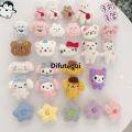 Difutagui Cute Cartoon Fluffy doll Animal Support Mobile Phone Extension Sales promotion Frame Finger Bracket Plush Toys bear dog Universal Fold Bracket. 