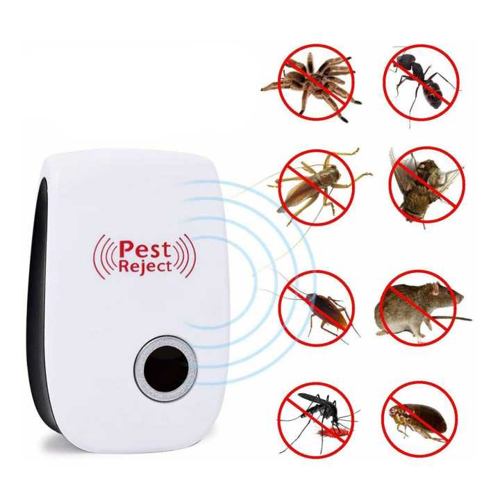 Ultrasonic Electronic Pest Repeller Device | Non Toxic Electronic Ultrasonic Frequency Pest Controller | Pest Repeller