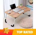 Smart Multi-Purpose Laptop Table Stand/Study Table/Bed Table/Foldable and Portable/Ergonomic & Rounded Edges/Non-Slip Legs/Engineered Pink/Color. 