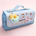 👍3D Kawaii Pencil Case Girls Decompression Pen Pouch Cute Waterproof School Supplies Aesthetic Organizer Box Korean Stationery. 
