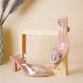 Women Peach Kitten Heels For Girls |  Stylish & Trending. 