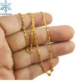 Gold Plated Panchadhatu Thin Chain For Women. 